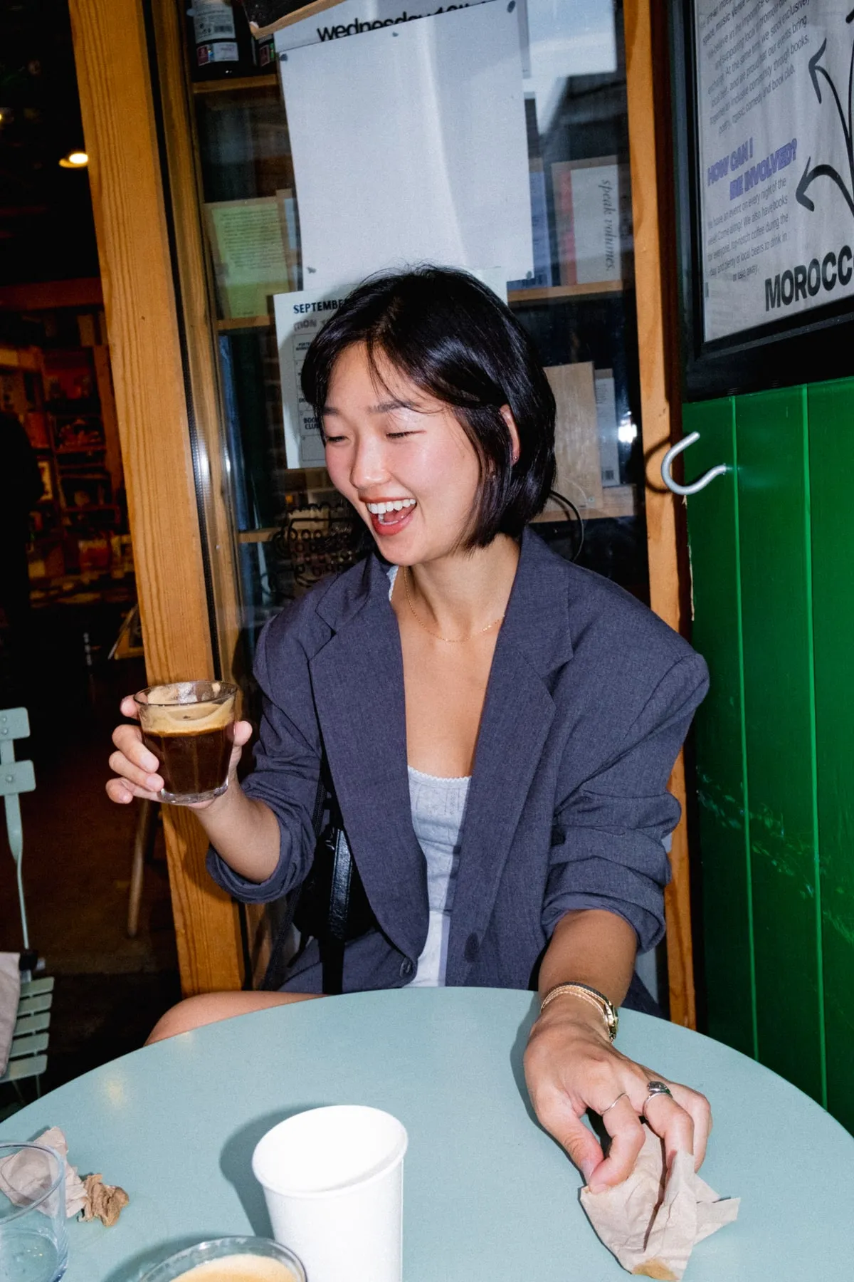 Cafe portrait