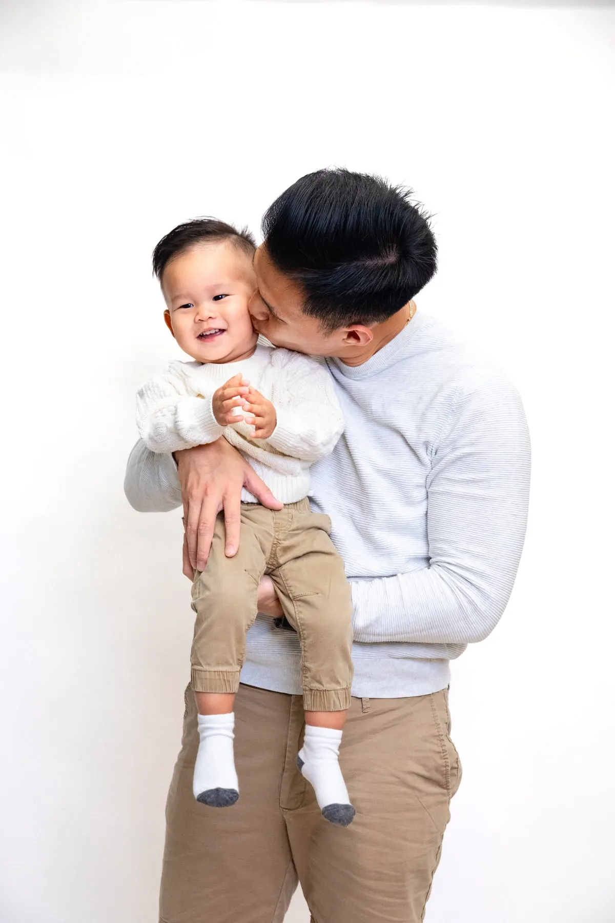 Family studio portrait